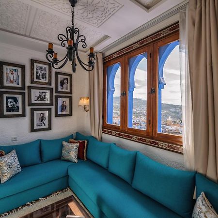 Hotel Dar Bleumain Chefchaouen Esterno foto