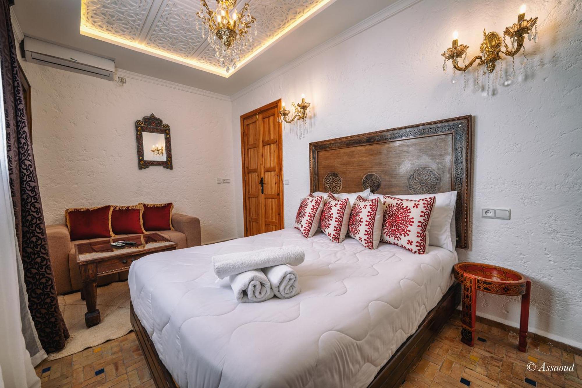 Hotel Dar Bleumain Chefchaouen Esterno foto