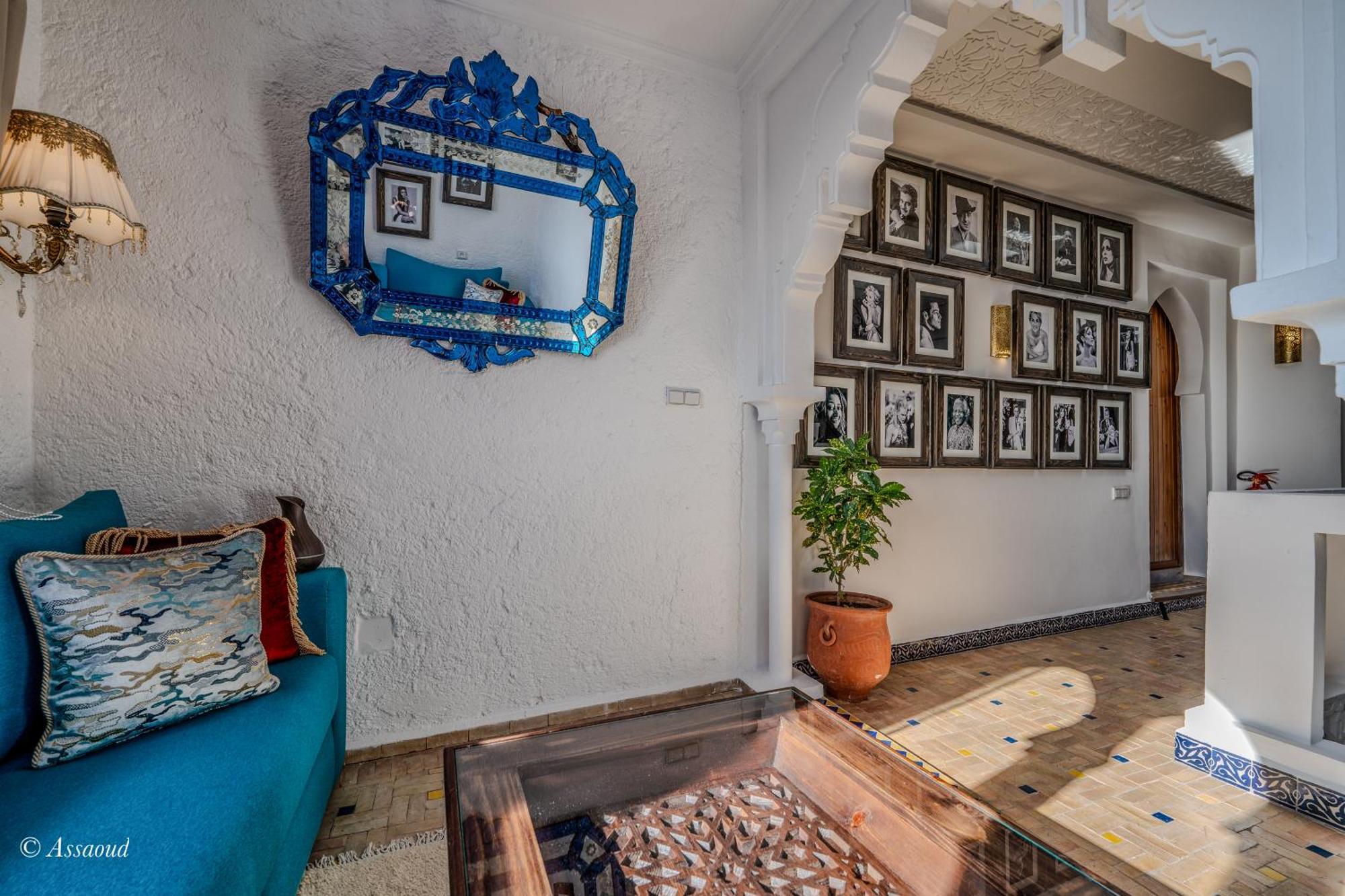 Hotel Dar Bleumain Chefchaouen Esterno foto