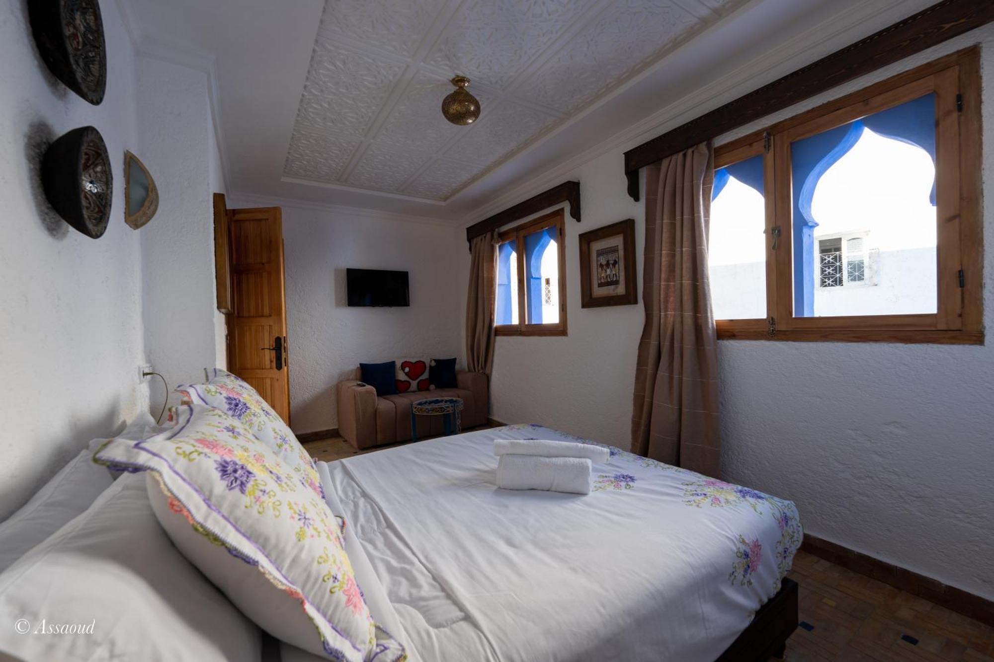 Hotel Dar Bleumain Chefchaouen Esterno foto