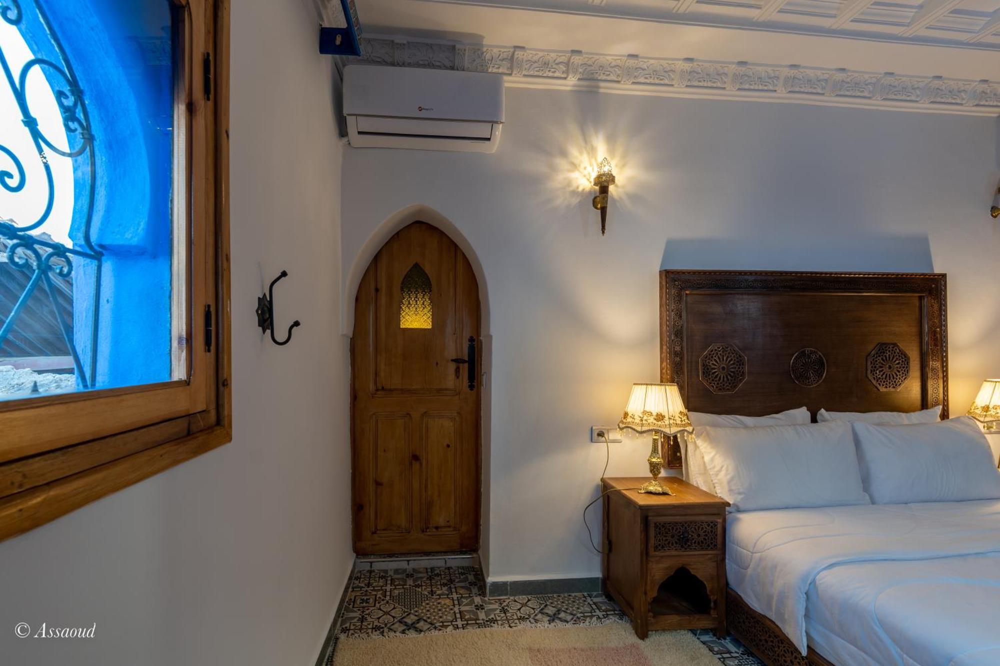 Hotel Dar Bleumain Chefchaouen Esterno foto