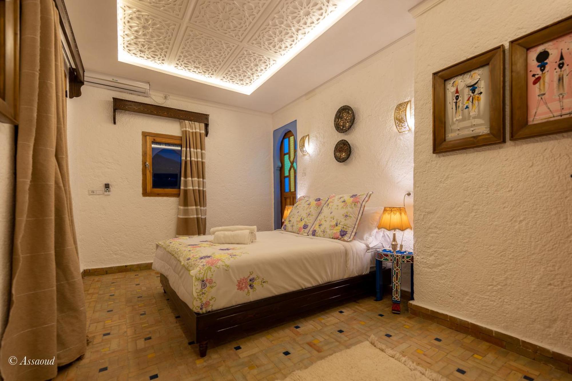 Hotel Dar Bleumain Chefchaouen Esterno foto
