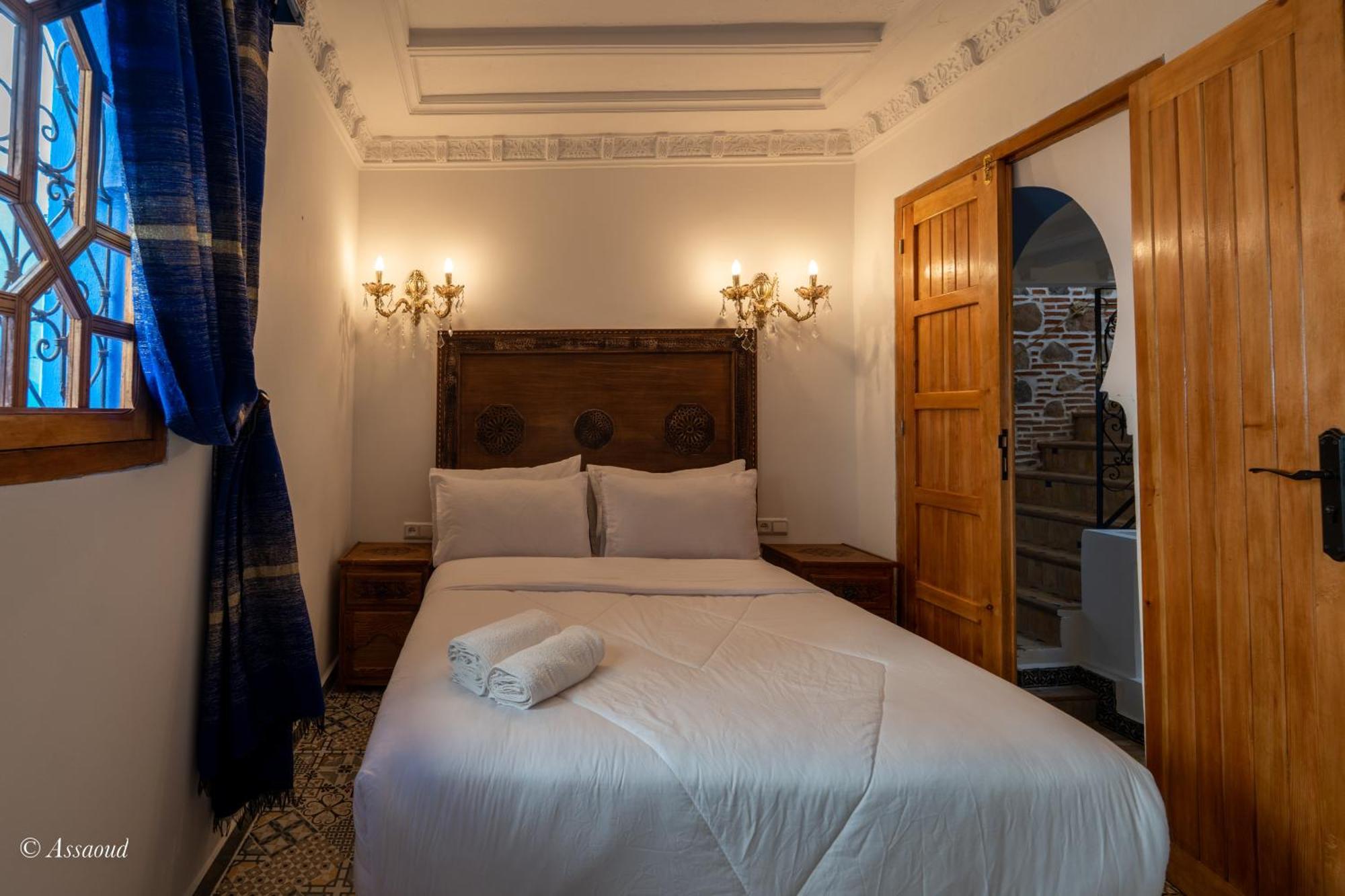 Hotel Dar Bleumain Chefchaouen Esterno foto