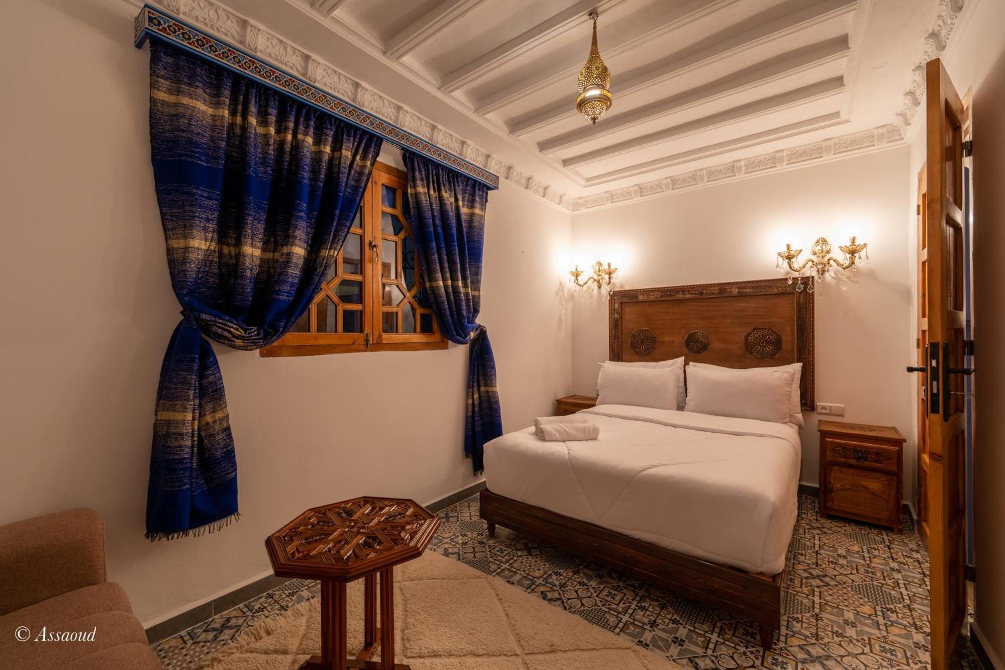 Hotel Dar Bleumain Chefchaouen Esterno foto