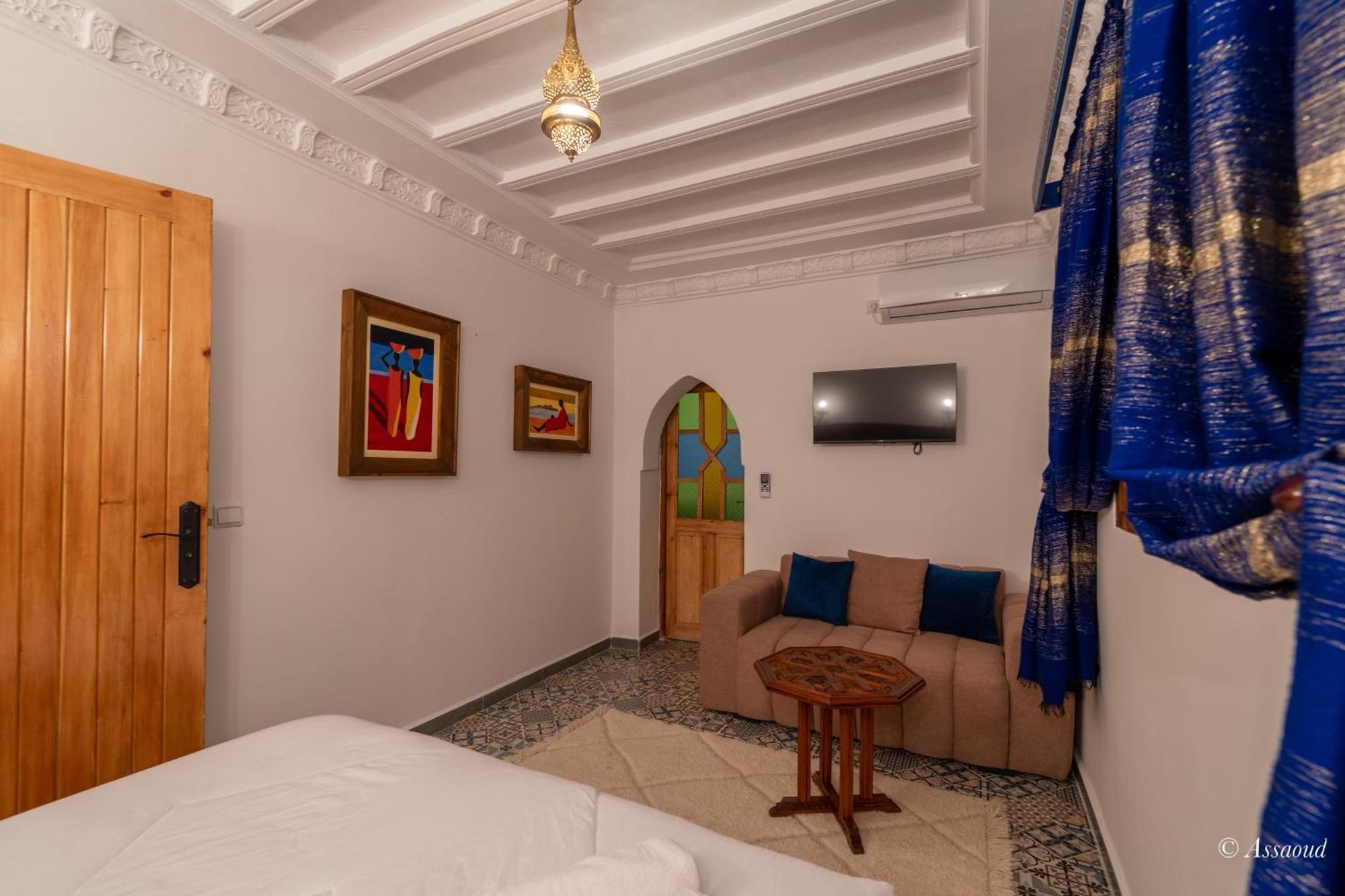 Hotel Dar Bleumain Chefchaouen Esterno foto