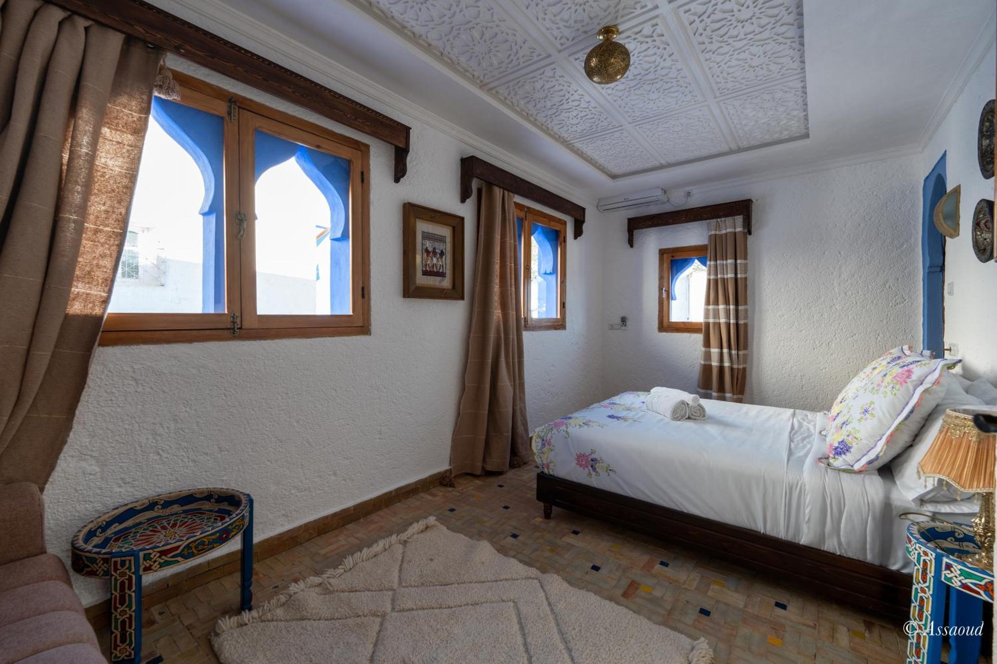 Hotel Dar Bleumain Chefchaouen Esterno foto