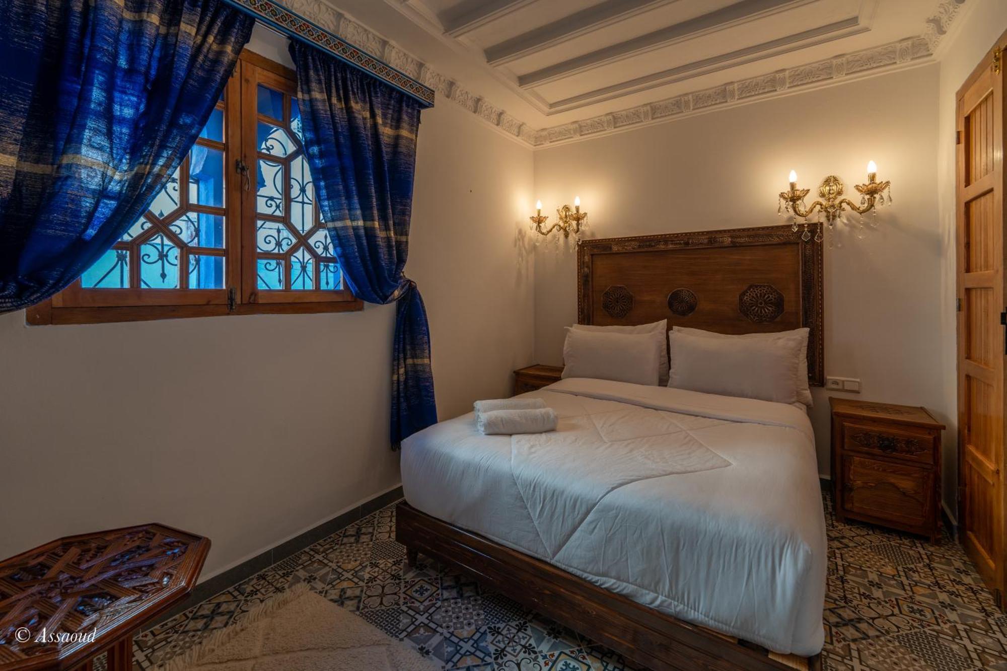 Hotel Dar Bleumain Chefchaouen Esterno foto