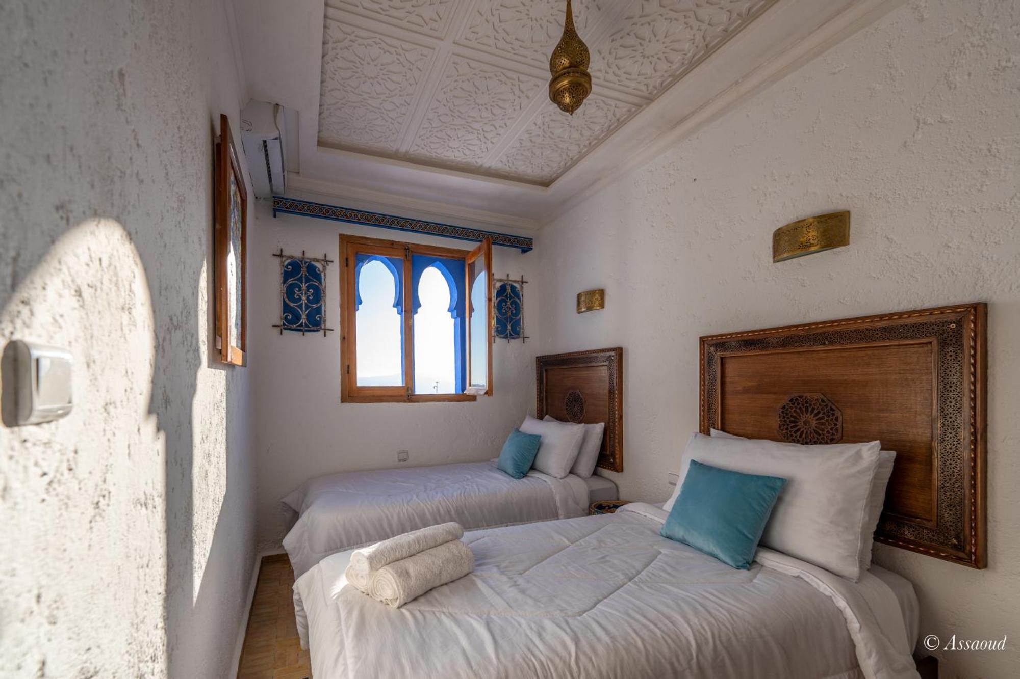 Hotel Dar Bleumain Chefchaouen Esterno foto