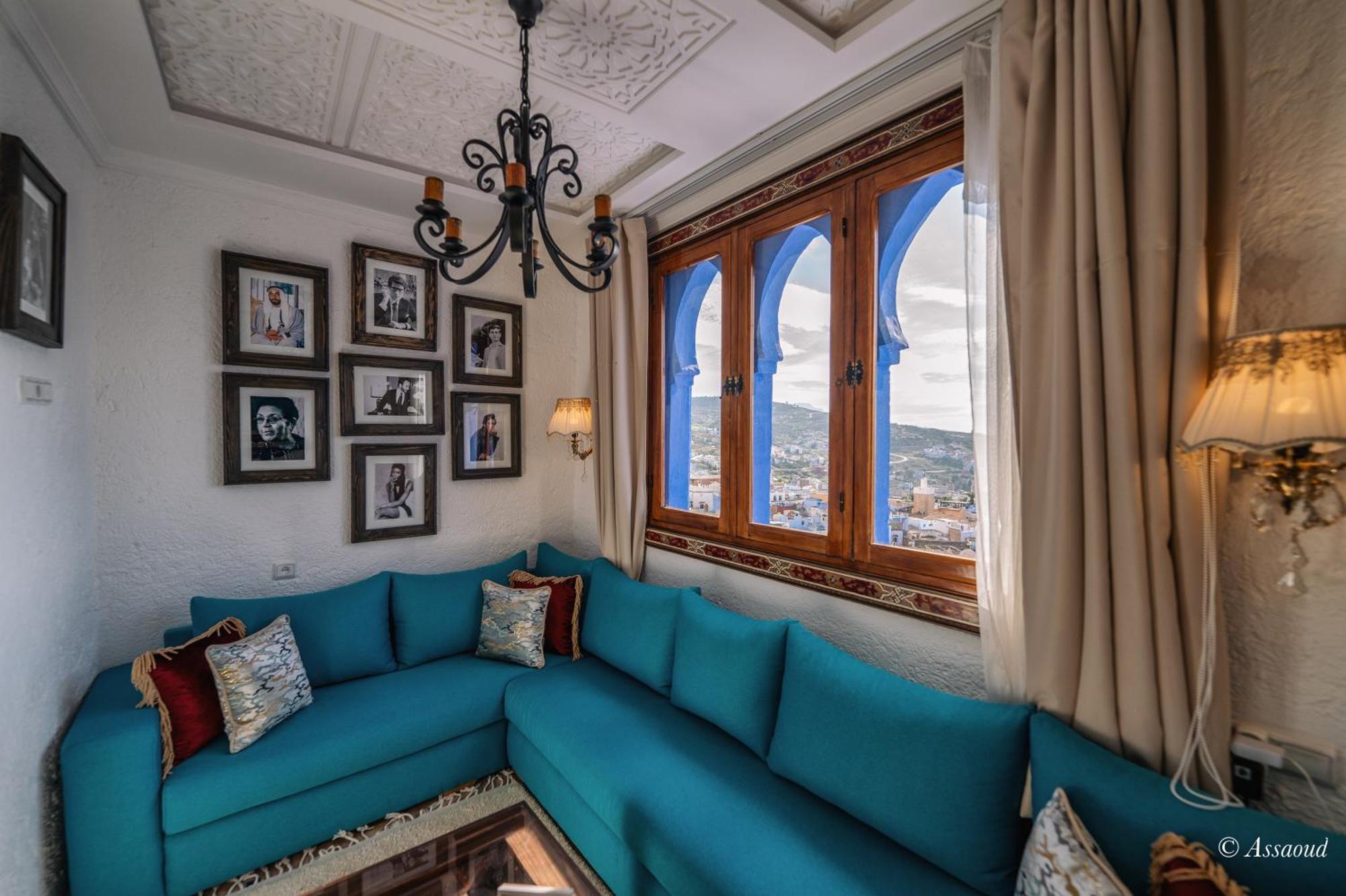 Hotel Dar Bleumain Chefchaouen Esterno foto